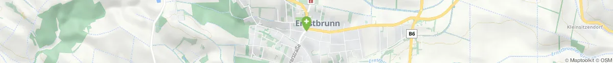Kartendarstellung des Standorts für Apotheke Ernstbrunn in 2115 Ernstbrunn
